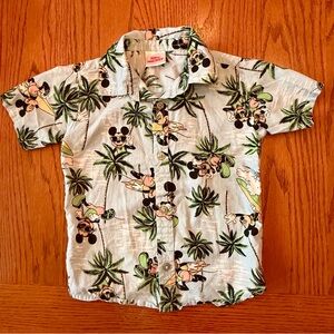 Disney Junior Mickey Tropical Hawaiian Shirt - 3T